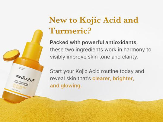 Kojic Acid Turmeric Power Duo for Face & body