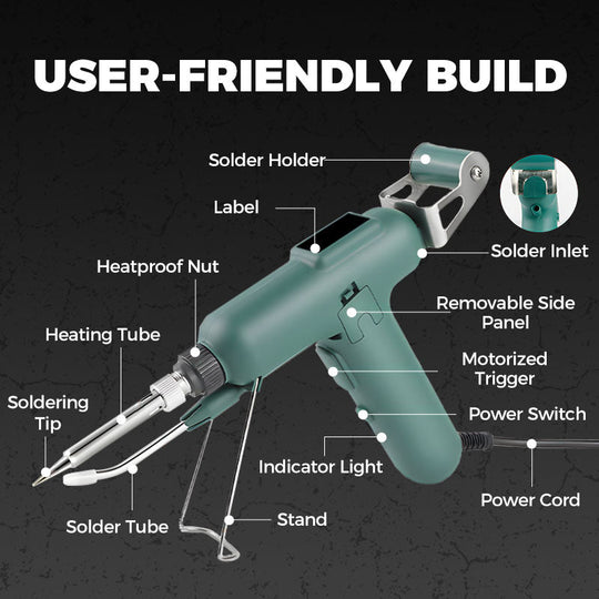 💥High-efficient 80W Electric Sodering Iron💥Buy together with Stainless Steel Solder Wire for Precision for a better price