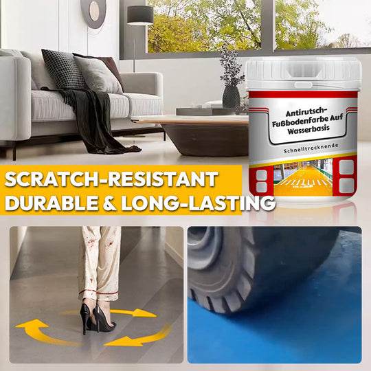 Quick-Dry Anti-Slip Water-Based Floor Paint