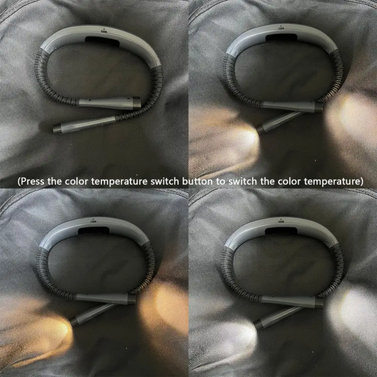 Rechargeable LED Neck Light, Bendable Reading Light