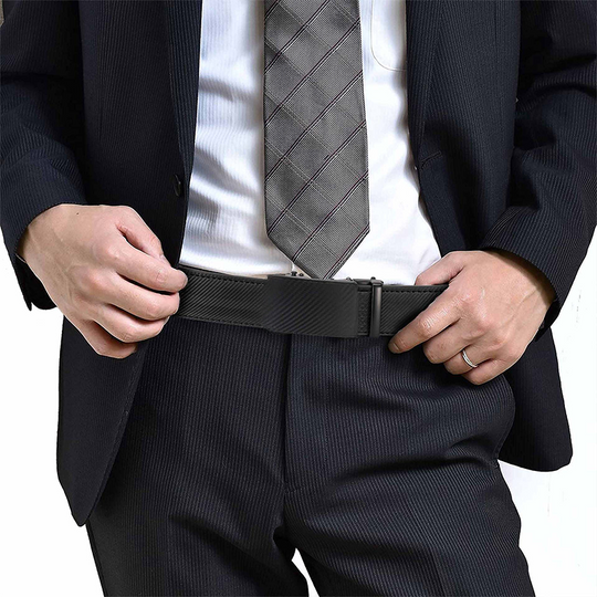 🔥🎁Last Day Promotion 50%OFF💕Leather Ratchet Belt With Adjustable Buckle