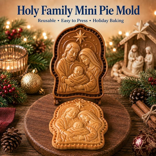 🔥HOT SALE 49% OFF🥧✨ Faith & Nativity Christmas Mini Pie Mold Collection