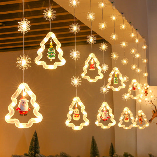 🔥Jualan Krismas🔥🎄Lampu Rentetan LED Krismas Lata Perayaan🎄