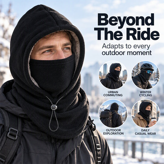 Thermal Balaclava Face Mask with Drawstring