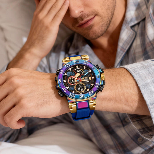 ⌚ 🖤Black Friday Sale:50% OFF🖤 MULTIFUNCTION LED WATCH - Waterproof & Digital Display, 7 Sports Modes with Sleep Monitor, Perfect for Outdoor and Daily Use