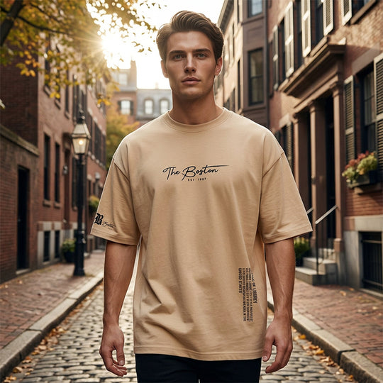 🥳SUMMER HOT SALE🥳Urban Cotton Blend Tee – From Day to Night