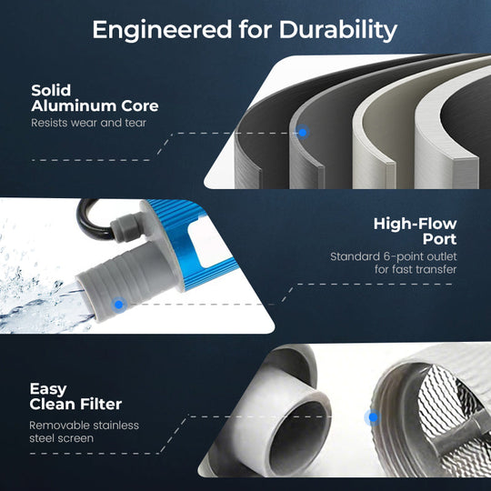 High-Power Oil & Water Pump Set