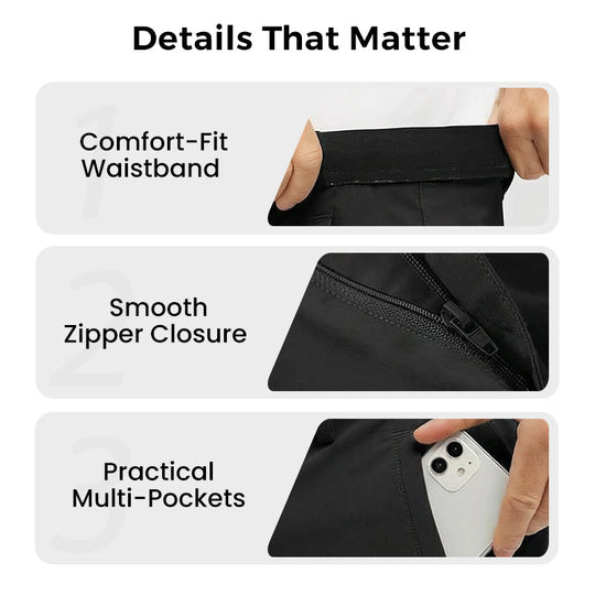 Men's Stretch Quick Dry Casual Golf Shorts
