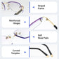 ✨Sapphire high hardness ✨Anti blue progressive Far And Near Dual-Use Reading Glasses