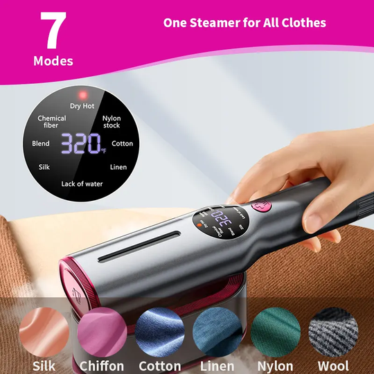 Dr.Flash Garment Steamer for Clothes, Portable Travel Clothing Steamer Iron