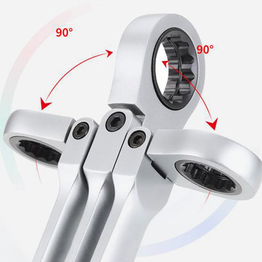 ✨New Arrival✨15pcs Adjustable Ratchet Wrench Kit