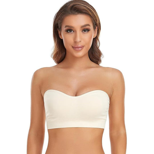 🌷Strapless Wireless Bra🤍 Seamless Comfort Support