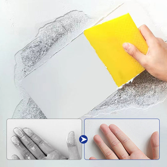 🛠️ Waterproof and mould-resistant wall repair putty💧free brush! 🖌️ ✨ Quick and clean home wall repairs! 🏡