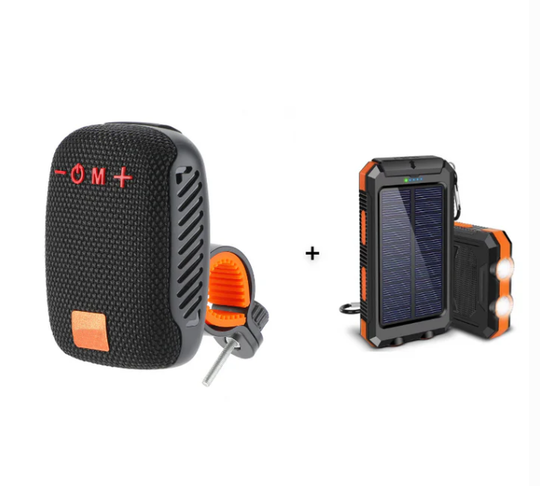 ‍♂ Waterproof Bike Bluetooth Speaker – IPX5, TWS stereo, hands‑free calls. Secure mount, 70m range. Ride with beats!