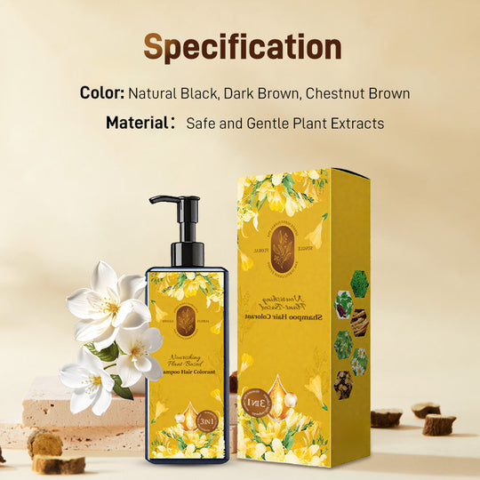 🖤Black Friday Sale:50% OFF🖤Pure Natural Plant Extract💥Nurturing Herbal Hair Color