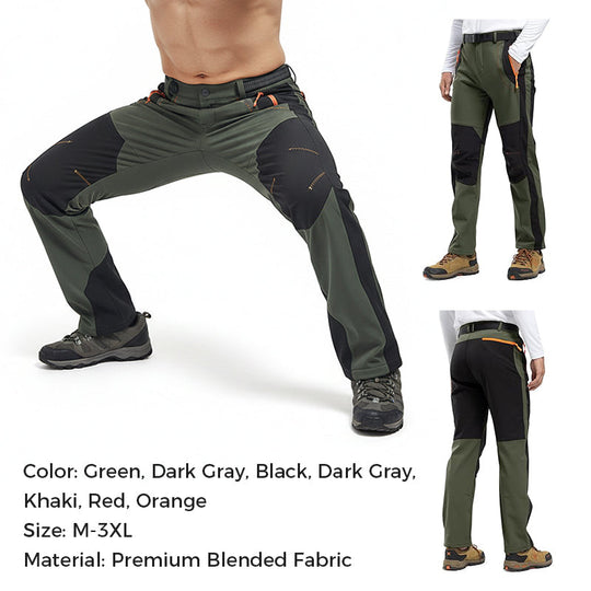 🌧️ Waterproof Protection, Warm Easy-Moving Fit | Outdoor Hiking Pants
