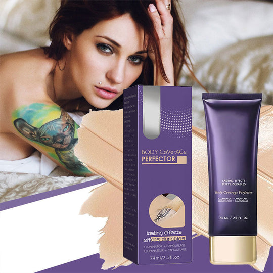 💜Free brushes💜Body Coverage Perfector – Waterproof, Lightweight & Flawless Body Makeup