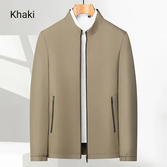 🔥Hot Sale 50% OFF🔥👑Fliwos® Men's Standing Collar Zipper Casual Jacket