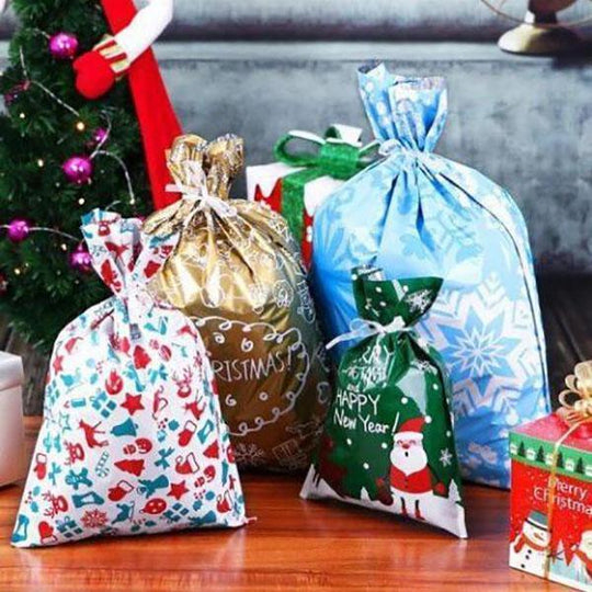 🎁Beg hadiah Krismas dengan tali serut