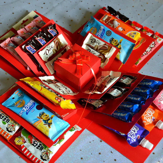 ⚡Christmas limited time sale, 60% off!🔥50K+ SOLD! 🎁✨Surprise Explosion Gift Box Kit