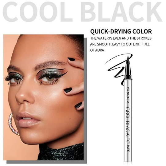 🔈2026 New Year · 40% OFF💜Long Lasting Eyeliner Pen Lightweight Waterproof Vegan Cruelty Free