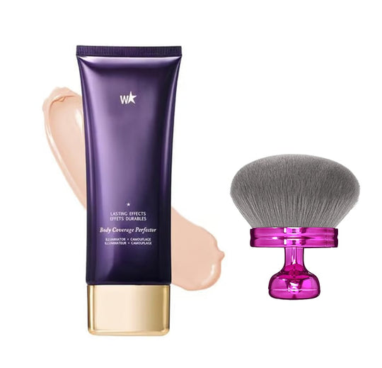 💜Free brushes💜Body Coverage Perfector – Waterproof, Lightweight & Flawless Body Makeup