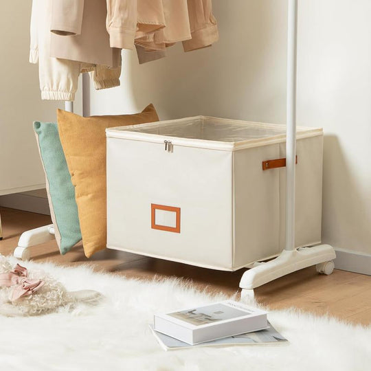 🏆LIMITED TIME 50% OFF! 🔥Fabric Shoe Organizer Storage Box – Foldable, Large Capacity, Dustproof & Breathable for Closet & Bedroom