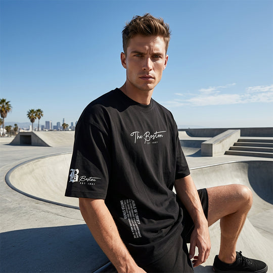🥳SUMMER HOT SALE🥳Urban Cotton Blend Tee – From Day to Night