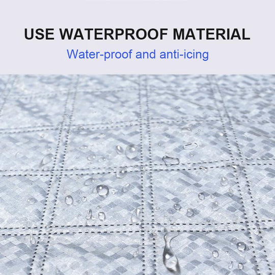 4-Layer Magnetic Windshield Car Cover - Thermal Insulation & Frost Protection with Easy Installation ❄️🔗