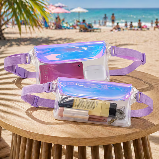 🌊 Clear Waterproof Fanny Pack Secure, and Ready for All Your Water Activities