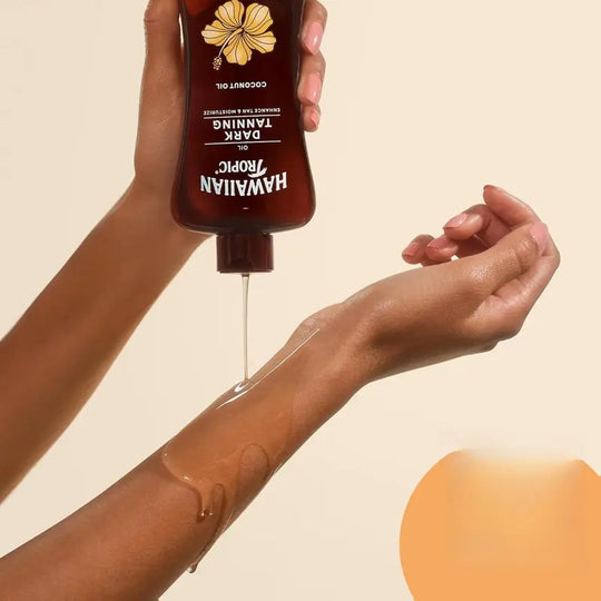 Achieve a Deep, Radiant Tan with Our Premium Dark Tanning Oil – A Moisturizing Body Oil Infused with Nourishing Cocoa Butter for Enhanced Tanning and Supple Skin