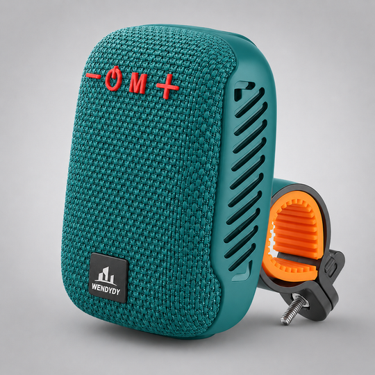 ‍♂ Waterproof Bike Bluetooth Speaker – IPX5, TWS stereo, hands‑free calls. Secure mount, 70m range. Ride with beats!