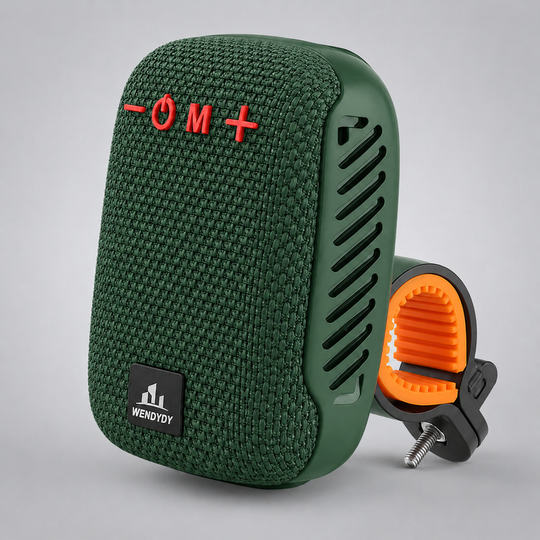‍♂ Waterproof Bike Bluetooth Speaker – IPX5, TWS stereo, hands‑free calls. Secure mount, 70m range. Ride with beats!
