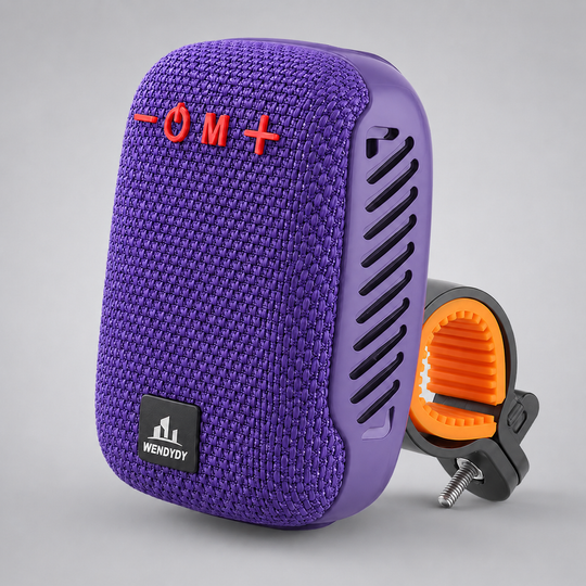 ‍♂ Waterproof Bike Bluetooth Speaker – IPX5, TWS stereo, hands‑free calls. Secure mount, 70m range. Ride with beats!