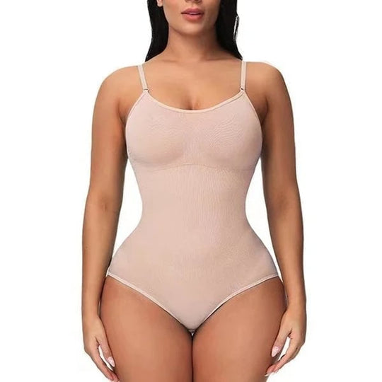 FeelinGirl #CHIL Seamless Covered Bust Jumpsuit Thong Bodysuit Fit Comfort Slimming Womenswear