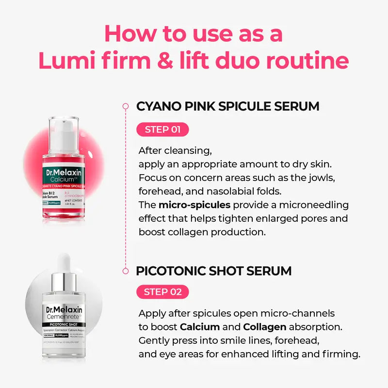 [Dr.Melaxin Official]Gifted Collagen Boost Set Pore Spot Skin Care Calcium Collagen Volume Firming Balm for Enhanced Skin Health routine