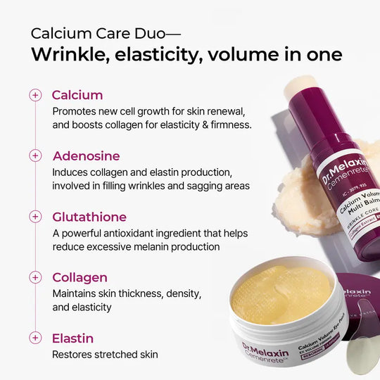 [Dr.Melaxin Official] Cemenrete Calcium Multi Balm | Anti-aging, Sagging,Wrinkles | Korean Cosmetics