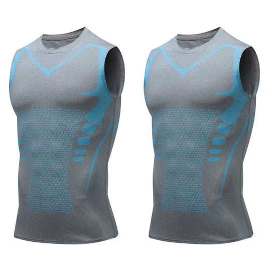 🔥40% OFF NOW! 💪 Ionic Shaping Vest – Compression & Cooling – Body Contouring & Sleeveless – Invisible Under Clothes 🕶️