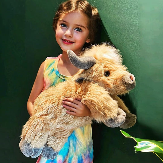 🎁LAST DAY SALE 50% OFF🎁Cute Cartoon Highland Cow Stuffed Toy