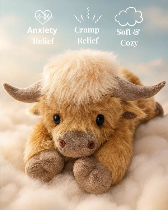 🎁LAST DAY SALE 50% OFF🎁Cute Cartoon Highland Cow Stuffed Toy