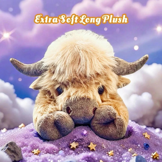 🎁LAST DAY SALE 50% OFF🎁Cute Cartoon Highland Cow Stuffed Toy