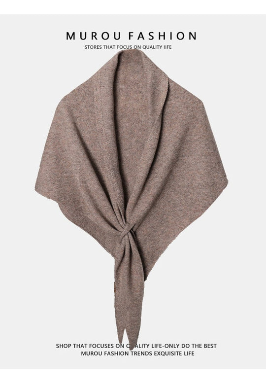 Last Day Promotion - 40% OFF💖Women's Solid-Color Cashmere Scarf, Your Everyday Touch of Elegance!🍂