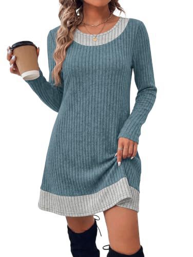 ❄️✨New Arrivals-Women's Long Sleeve Sweater Dress