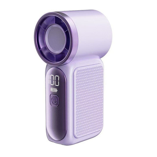 Mini Handheld Fan with LED Display|  6 speeds, 10.7 hours of cool| Weighs nothing – goes anywhere