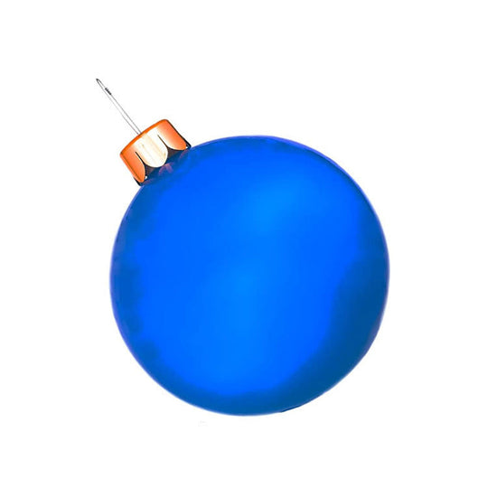 🎊Jualan Krismas - Diskaun 50%.🎊Bola Berhias kembung PVC Krismas luar