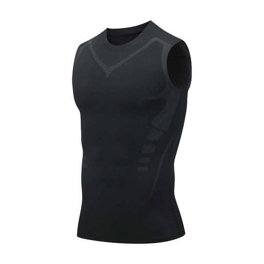 🔥40% OFF NOW! 💪 Ionic Shaping Vest – Compression & Cooling – Body Contouring & Sleeveless – Invisible Under Clothes 🕶️