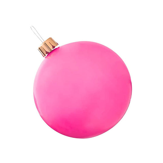 🎊Jualan Krismas - Diskaun 50%.🎊Bola Berhias kembung PVC Krismas luar