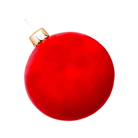 🎊Jualan Krismas - Diskaun 50%.🎊Bola Berhias kembung PVC Krismas luar