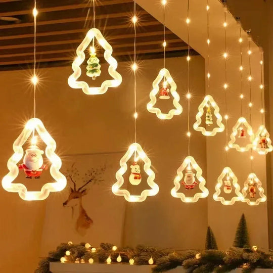 🔥Jualan Krismas🔥🎄Lampu Rentetan LED Krismas Lata Perayaan🎄