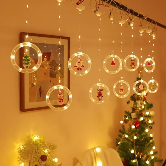 🔥Jualan Krismas🔥🎄Lampu Rentetan LED Krismas Lata Perayaan🎄